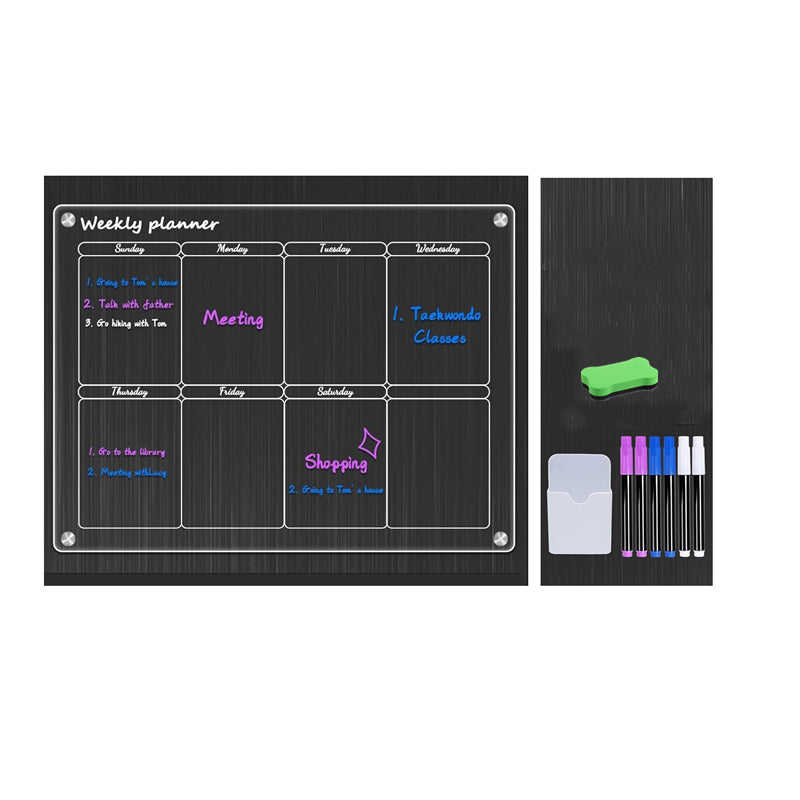 Planner Magnético em Acrílico + BRINDE