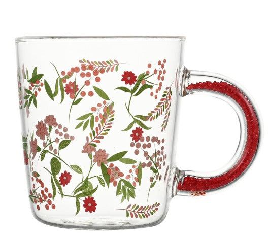 Caneca Boro FLOWERS - 450mL