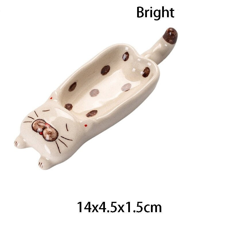 Molheira Cat em Cerâmica